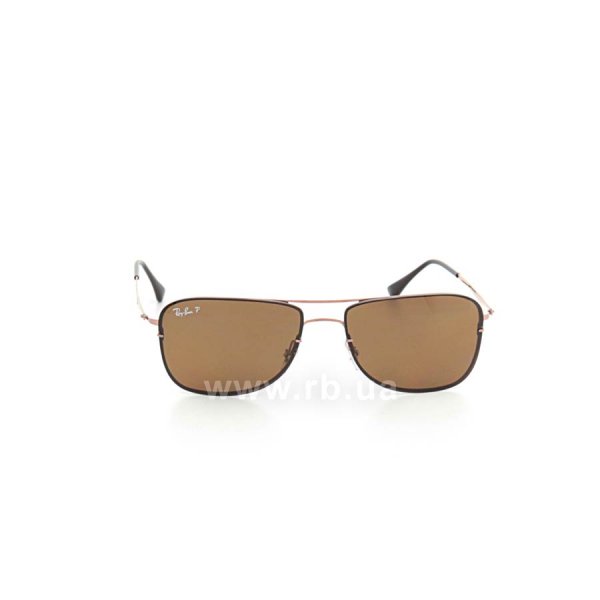   Ray-Ban LightRay Titanium RB8054-158-83 Bronze | APX Brown Polarized P3,  