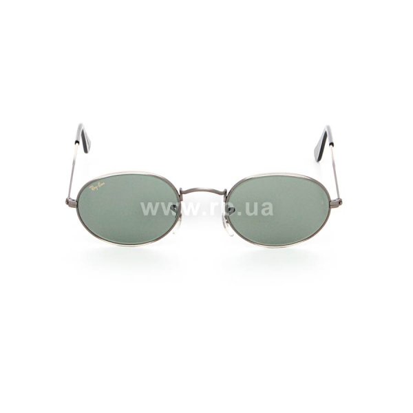 Sunglasses Ray-Ban Bausch and Lomb Sidestreet Oval RBBL-W1283-NTAW Antique Dark Gunmetal, front view
