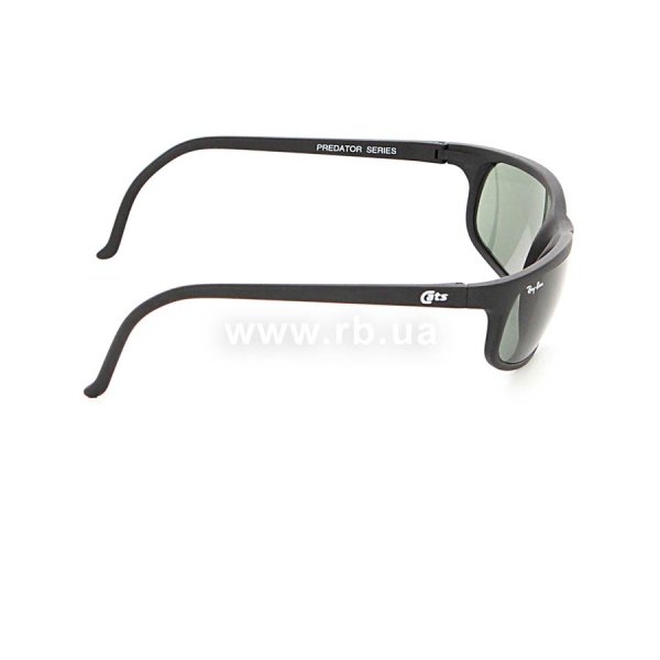   Ray-Ban Bausch and Lomb Cats Predator Series RBBL-CATS-PS Matt Black | Natural Green (G-15XLT),  