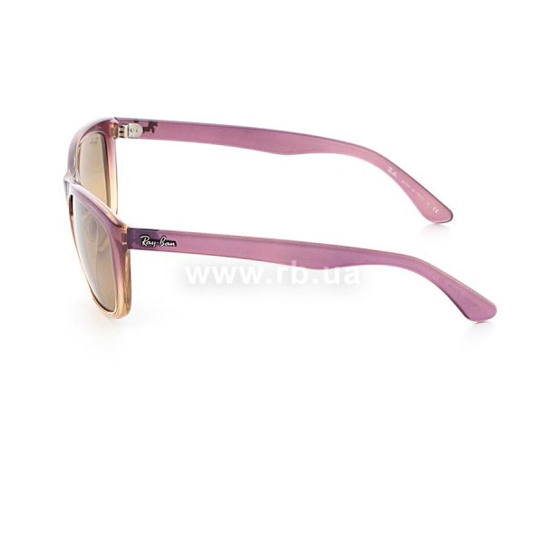   Ray-Ban Highstreet RB4154-858-3K Violet Faded Sand/Brown Mirror Solver Faded,  