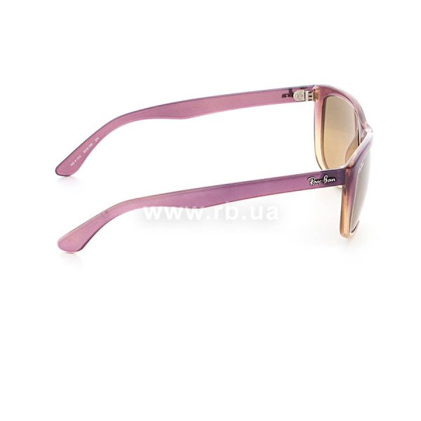   Ray-Ban Highstreet RB4154-858-3K Violet Faded Sand/Brown Mirror Solver Faded,  