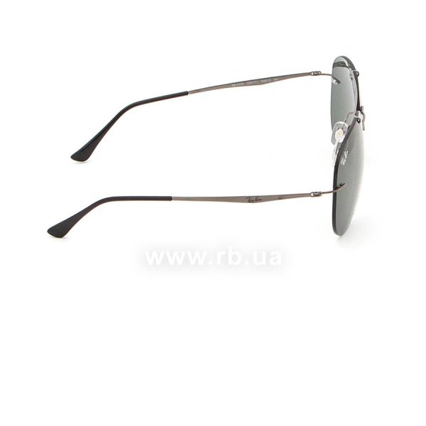  Ray-Ban Aviator LightRay RB8055-004-71 Gunmetal | APX Grey/Green,  