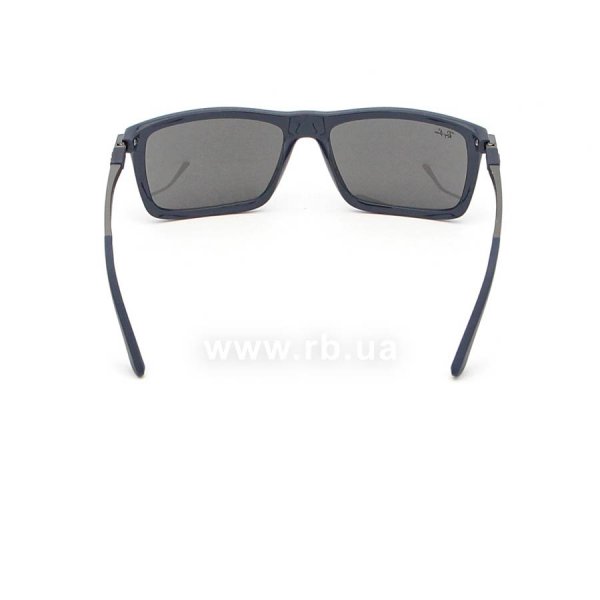   Ray-Ban Highstreet RB4214-6129-6G Blue | Grey Mirror,  