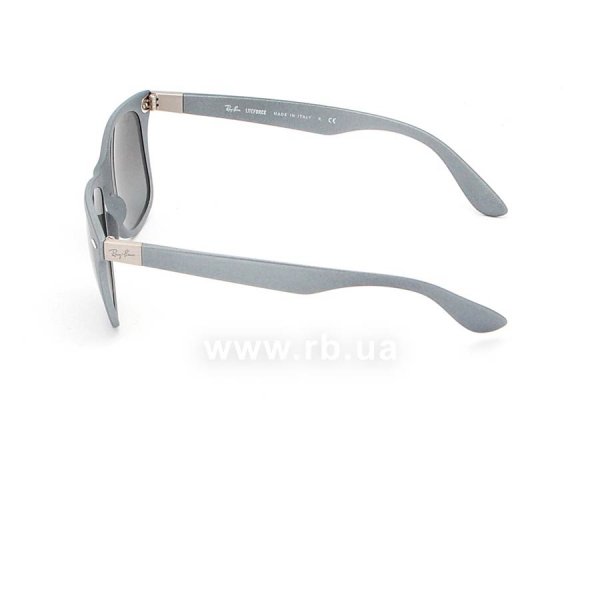   Ray-Ban Liteforce Wayfarer RB4195-6017-88 Matte Grey | Grey Silver Mirror,  