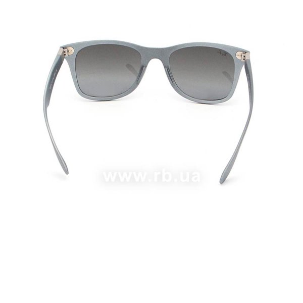   Ray-Ban Liteforce Wayfarer RB4195-6017-88 Matte Grey | Grey Silver Mirror,  