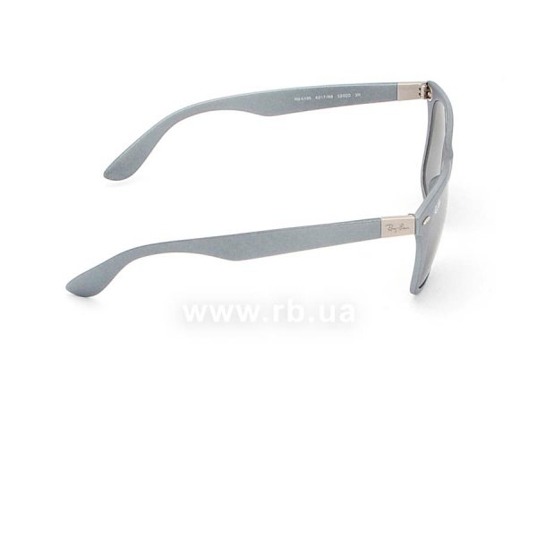   Ray-Ban Liteforce Wayfarer RB4195-6017-88 Matte Grey | Grey Silver Mirror,  