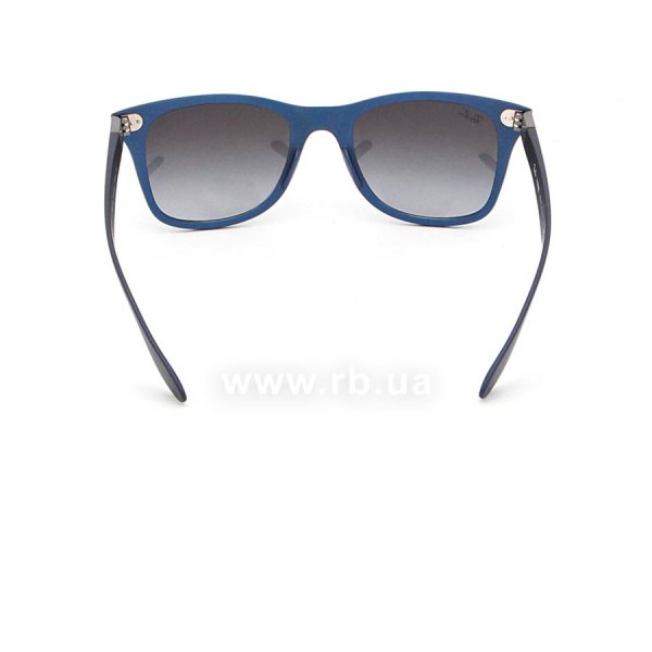   Ray-Ban Liteforce Wayfarer RB4195-6015-8G Matt Blue | Grey Gradient,  