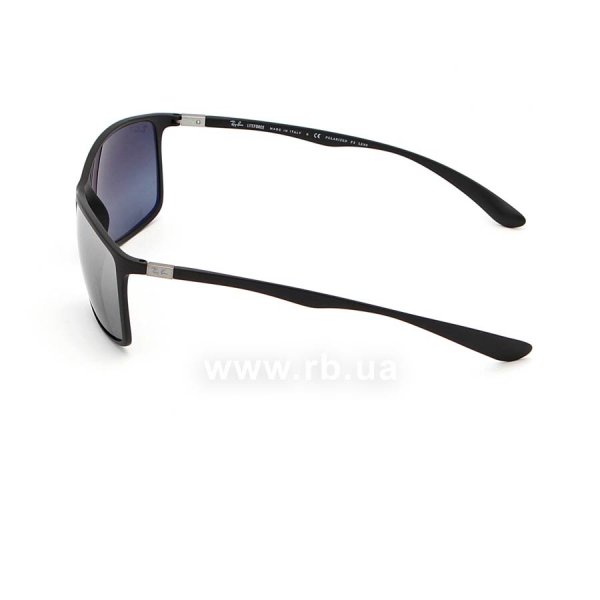   Ray-Ban Liteforce RB4179-601S-82 Matte Black | Polar Gray GSM Polarized P3,  