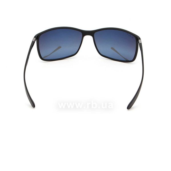   Ray-Ban Liteforce RB4179-601S-82 Matte Black | Polar Gray GSM Polarized P3,  