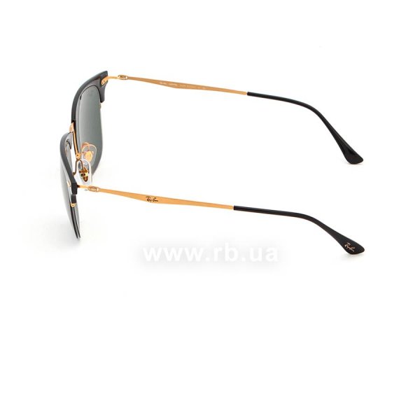  Ray-Ban Clubmaster LightRay RB8056-157-71 Black /Arista | Grey/Green,  