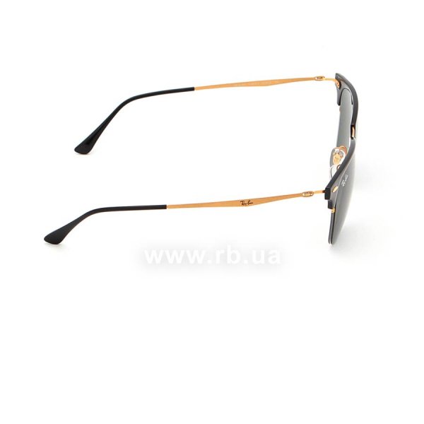   Ray-Ban Clubmaster LightRay RB8056-157-71 Black /Arista | Grey/Green,  