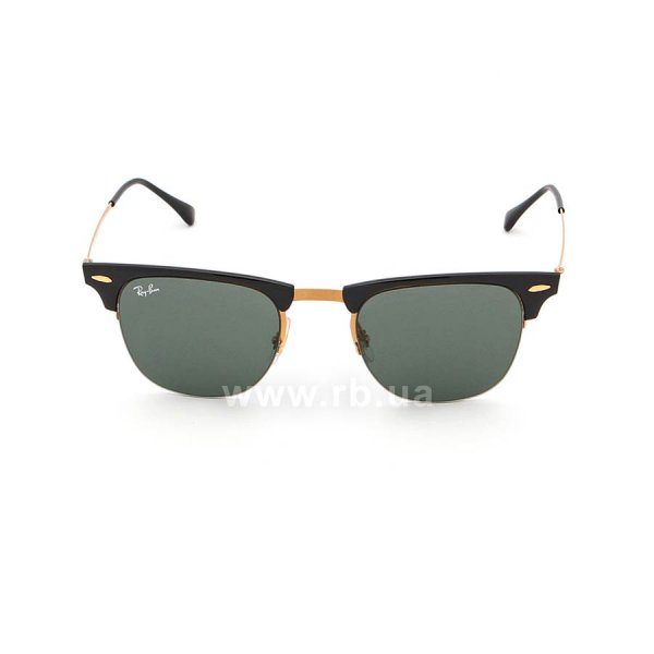   Ray-Ban Clubmaster LightRay RB8056-157-71 Black /Arista | Grey/Green,  