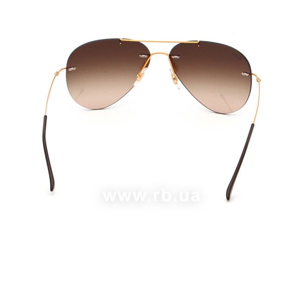   Ray-Ban Aviator LightRay RB8055-157-13 Arista | Brown Gradient,  