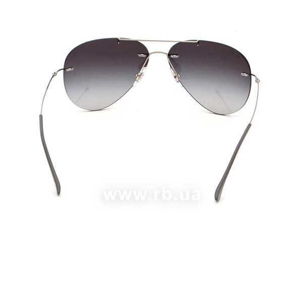   Ray-Ban Aviator LightRay RB8055-159-8G Light Grey | Grey Gradient,  