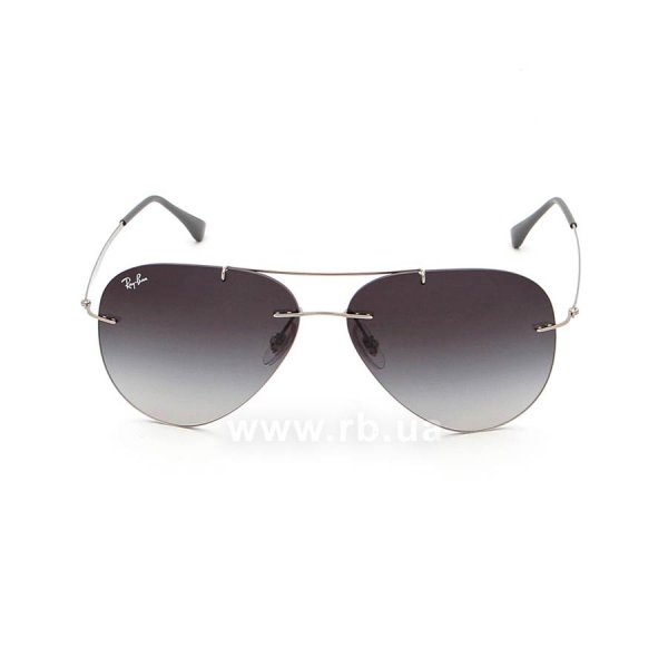   Ray-Ban Aviator LightRay RB8055-159-8G Light Grey | Grey Gradient,  