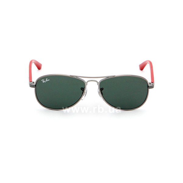   Ray-Ban Kids and Junior RB9529S-200-71 Gunmetal / Red | Green,  