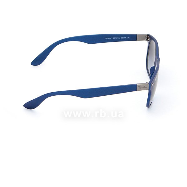   Ray-Ban Liteforce New Wayfarer RB4207-6015-8G Matt Blue | Grey Gradient,  