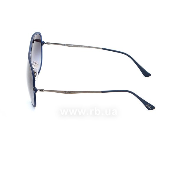   Ray-Ban Aviator LightRay II RB4211-895-8G Matt Blue| APX Grey Gradient,  