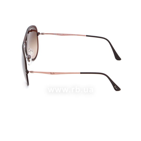   Ray-Ban Aviator LightRay II RB4211-6122-13 Matt Brown | APX Brown Gradient,  