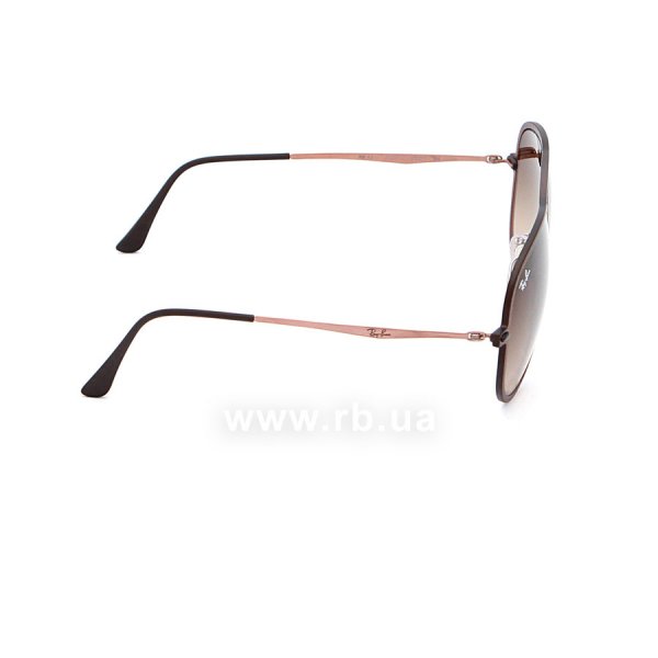   Ray-Ban Aviator LightRay II RB4211-6122-13 Matt Brown | APX Brown Gradient,  