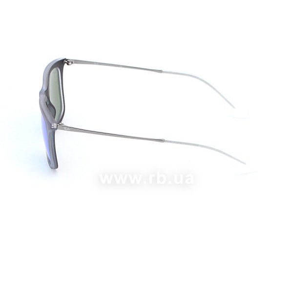   Ray-Ban Youngster Wayfarer RB4221-6170-55 Matt Blue Transparent | Blue Mirror,  