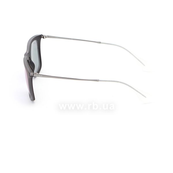   Ray-Ban Youngster Wayfarer RB4221-6168-4V Matt Blue Transparent | Green / Violet Mirror,  