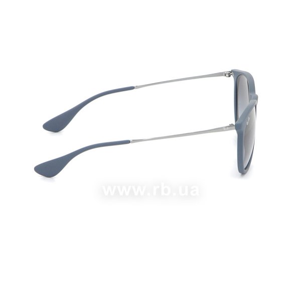   Ray-Ban Erika RB4171-6002-8G Matt Blue | Gradient Grey,  