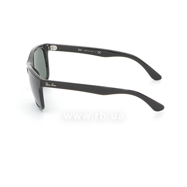   Ray-Ban Highstreet RB4181-601 Black | Natural Green (G-15XLT),  