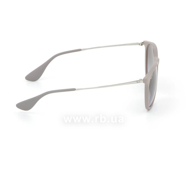   Ray-Ban Erika RB4171-6000-68 Sand Rubber | APX Brown Faded Violet,  