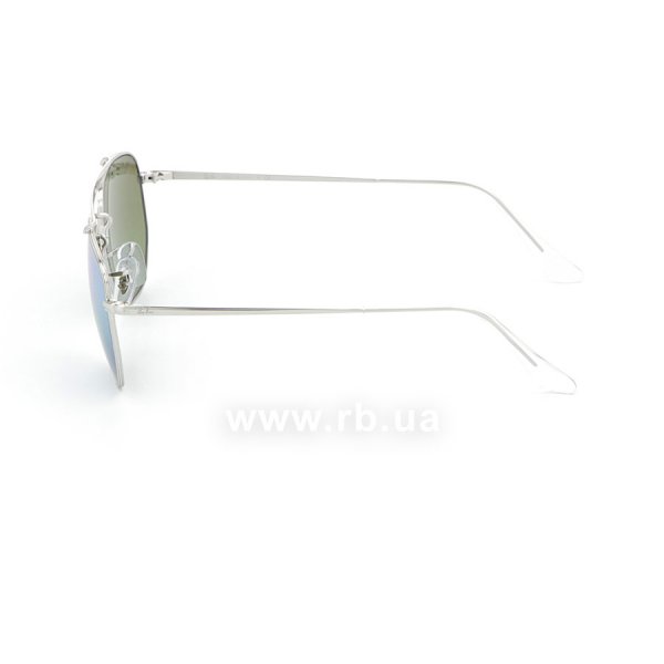   Ray-Ban Marshal RB3648-003-I2 Silver | Green Mirror / Gradient Blue,  