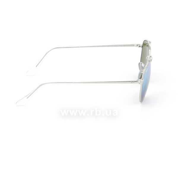   Ray-Ban Marshal RB3648-003-I2 Silver | Green Mirror / Gradient Blue,  