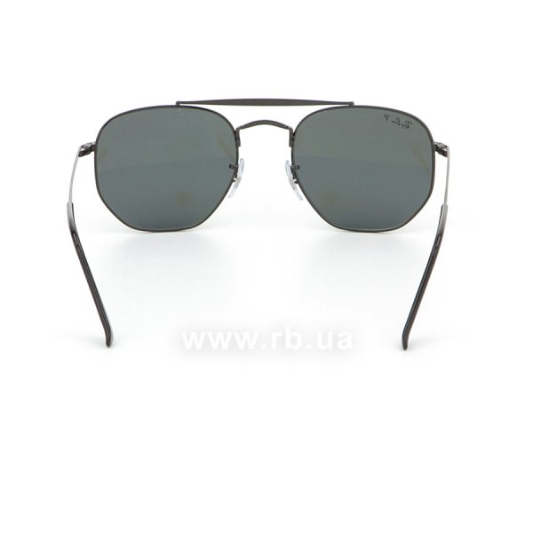   Ray-Ban Marshal RB3648-002-58 Black | Natural Green Polarized,  