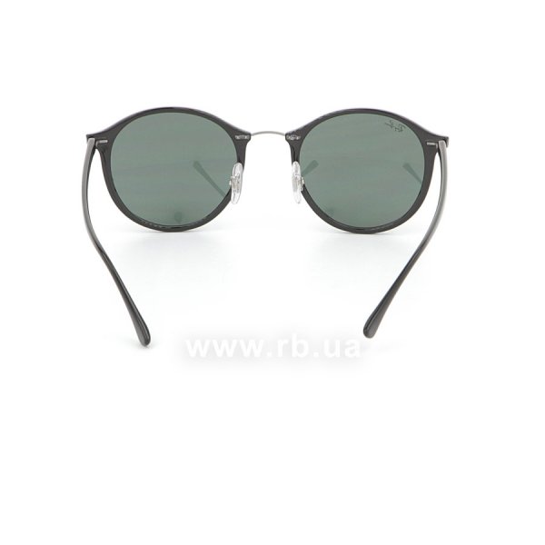   Ray-Ban Round II LightRay RB4242-601-71 Black| APX Grey/Green ,  