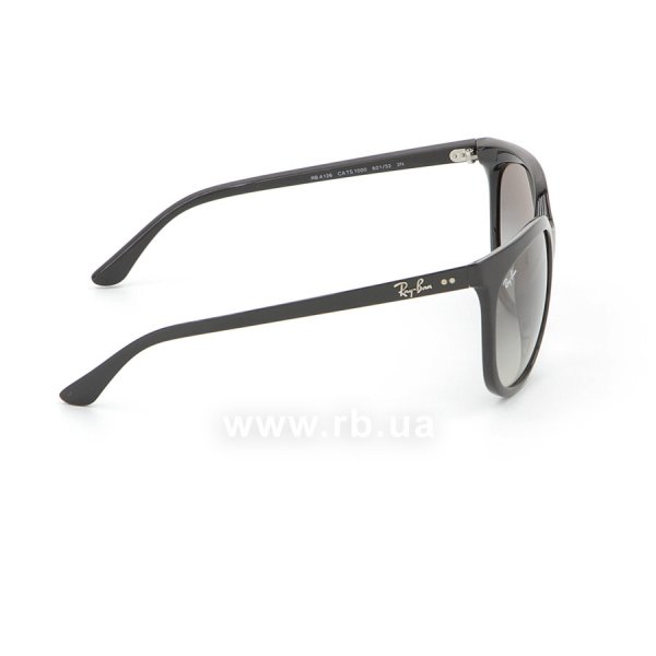   Ray-Ban Cats 1000 RB4126-601-32 Black | Gradient Grey,  