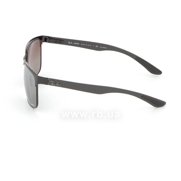   Ray-Ban Chromance RB8319CH-186-5J Black  | Silver Mirror Chromance Polarized,  
