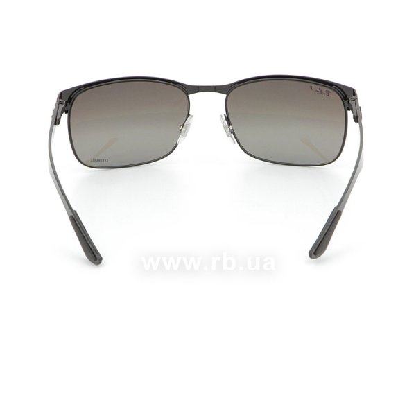   Ray-Ban Chromance RB8319CH-186-5J Black  | Silver Mirror Chromance Polarized,  