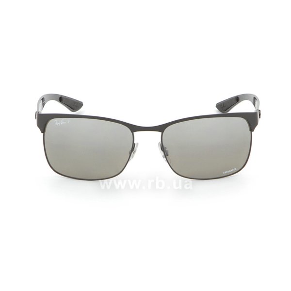   Ray-Ban Chromance RB8319CH-186-5J Black  | Silver Mirror Chromance Polarized,  