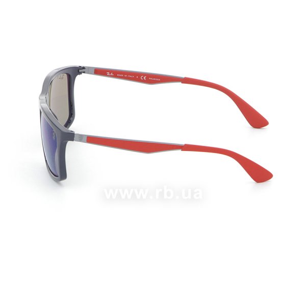   Ray-Ban Scuderia Ferrari Collection RB4228M-F606-H0 Blue / Red | Blue Polarized,  