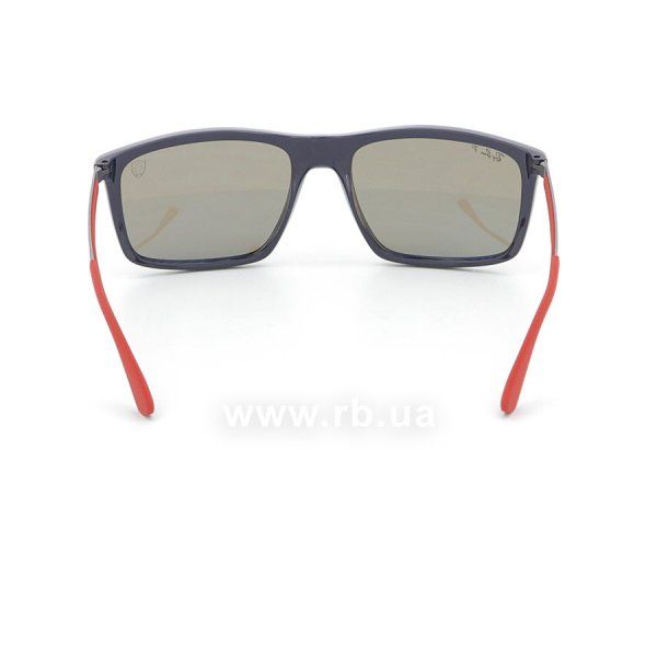   Ray-Ban Scuderia Ferrari Collection RB4228M-F606-H0 Blue / Red | Blue Polarized,  