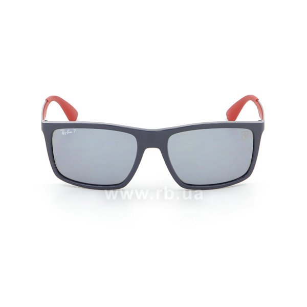   Ray-Ban Scuderia Ferrari Collection RB4228M-F606-H0 Blue / Red | Blue Polarized,  