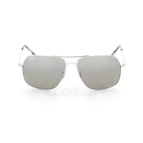  Ray-Ban Chromance RB3587CH-003-5J Silver | Silver Mirror Chromance Polarized,  