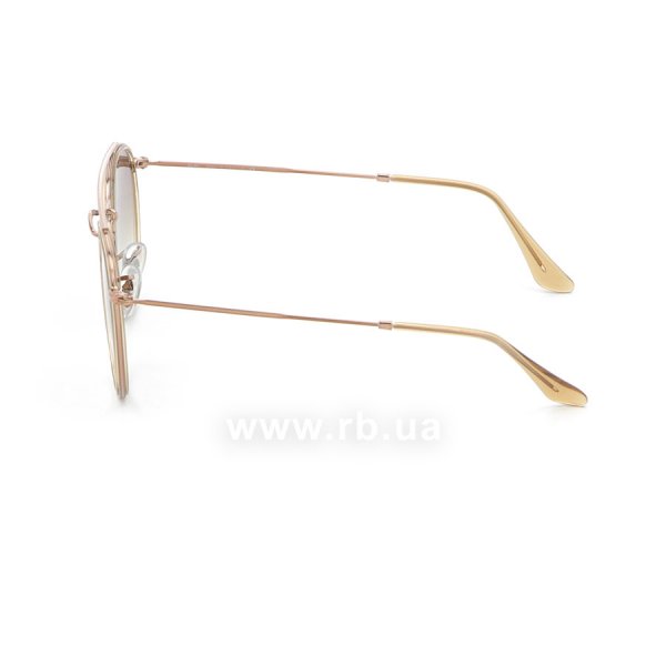   Ray-Ban Round Double Bridge RB3647N-9070-51 Dark Arista | Gradient Faded Brown,  