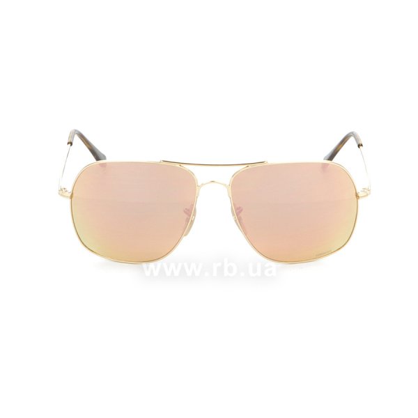   Ray-Ban Chromance RB3587CH-001-I0 Arista | Peachy Mirror Polarized,  