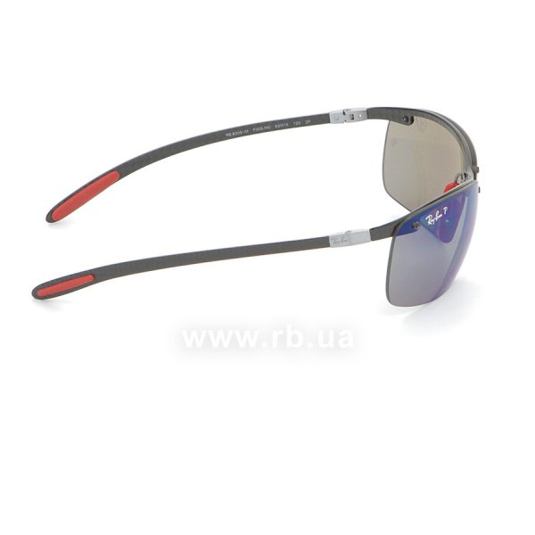   Ray-Ban Scuderia Ferrari Collection RB8305M-F005-H0 Black | Blue Polarized,  