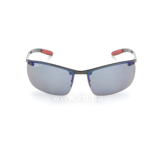   Ray-Ban Scuderia Ferrari Collection RB8305M-F005-H0 Black | Blue Polarized,  