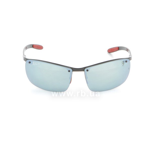  Ray-Ban Scuderia Ferrari Collection RB8305M-F005-H1 Black | Green Polarized,  
