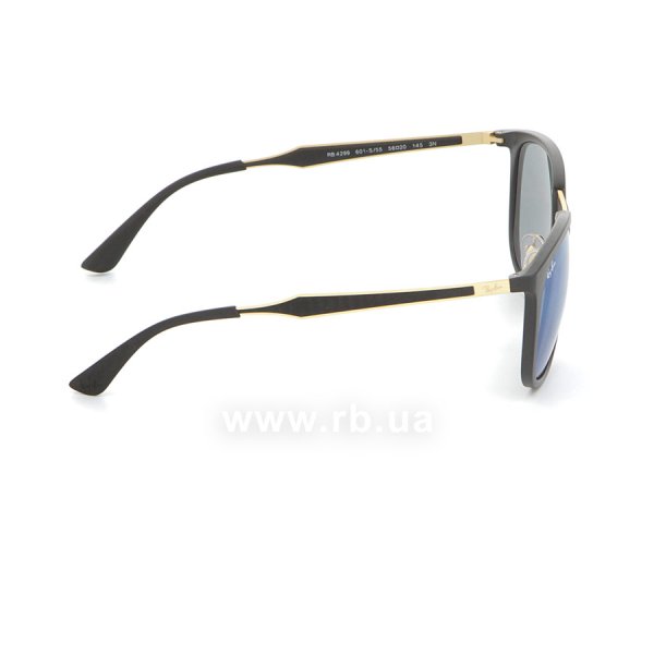   Ray-Ban Highstreet RB4299-601S-55 Black / Arista | Blue Mirror,  