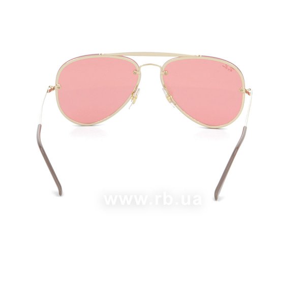   Ray-Ban Blaze Aviator RB3584N-9052-E4 Arista | Pink Mirror,  