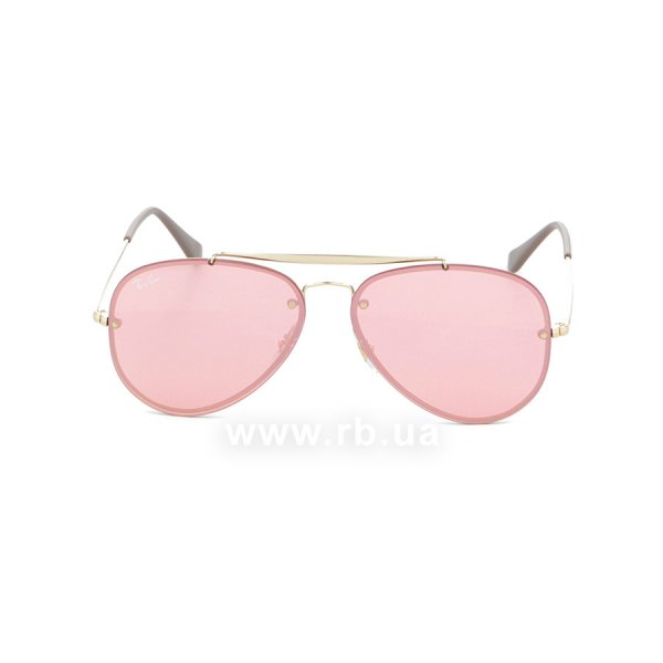   Ray-Ban Blaze Aviator RB3584N-9052-E4 Arista | Pink Mirror,  