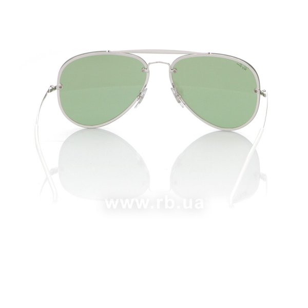   Ray-Ban Blaze Aviator RB3584N-9051-30 Silver | Silver Mirror,  